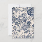 Etwas Blau vor "I Do"-Brautparty Einladung (Rückseite)