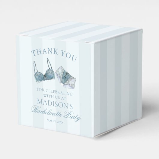 Etwas Blau Wäsche Junggesellinnen-Abschiedsparty-N Geschenkschachtel (Vorderseite)