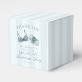 Etwas Blau Wäsche Junggesellinnenparty Nachtisch Geschenkschachtel (Vorderseite)