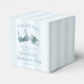 Etwas Blau Wäsche Junggesellinnenparty Nachtisch Geschenkschachtel (Rückseite)