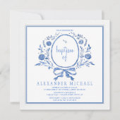 Etwas blaue Einladung (Vorderseite)