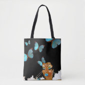 Etwas Blaue Tasche (Vorderseite)