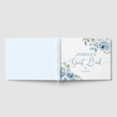 Etwas Blaues bevor ich Dusty blue mache Gästebuch (Voll)