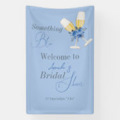 Etwas Blaues Brautparty Banner (Vertikal)