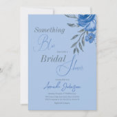 Etwas Blaues Brautparty Einladung (Vorderseite)