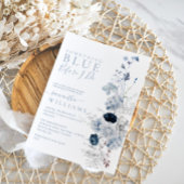 Etwas Blaues Brautparty Einladung