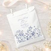 Etwas Blaues Brautparty Gefälligkeitstasche Geschenktütchen (Ausgeschnitten)