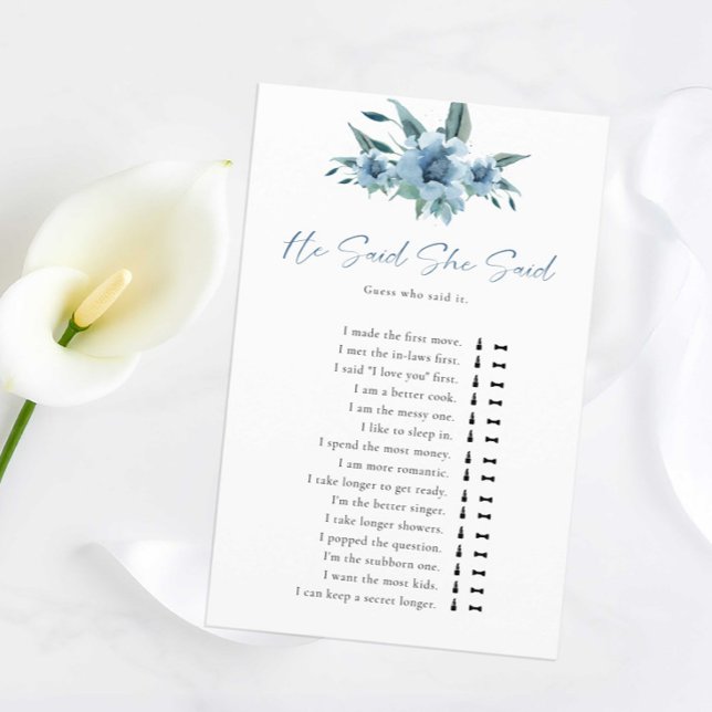 Etwas blaues Brautparty, sagte er (Von Creator hochgeladen)