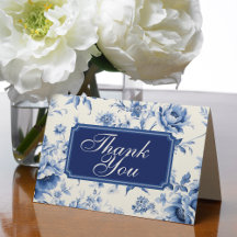 Etwas Blaues Florales Französisches Toile Chinoise