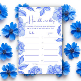 Etwas Blaues Florales Wie alt waren sie Hochzeit