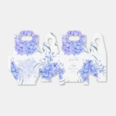 Etwas blaues Hydrangea Brautparty Geschenkschachtel (Ungefaltet)
