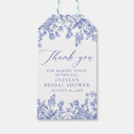 Etwas Blaues Vintages blaues Brautparty Geschenkanhänger