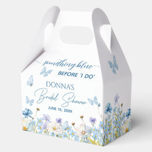 Etwas Blaues vor dem Jawort: Florale Hochzeitsdusc Geschenkschachtel