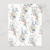 Etwas Blaues vor der Einladung (Rückseite)