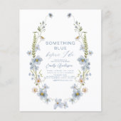 Etwas Blaues vor der Einladung (Vorderseite)