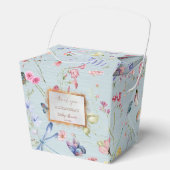 Etwas Blue Baby Dusche Geschenkschachtel (Vorderseite)