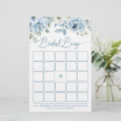 Etwas Blue bevor ich Bridal Bingo Spiel (Stehend Vorderseite)