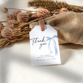 Etwas Blue Bow verbindet das Brautparty des Knoten Geschenkanhänger