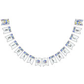 Etwas Blue Brautparty Banner Watercolor (Alle)