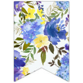 Etwas Blue Brautparty Banner Watercolor (Erste Fahne)