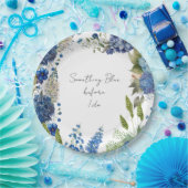 Etwas Blue Brautparty Teller (Party)