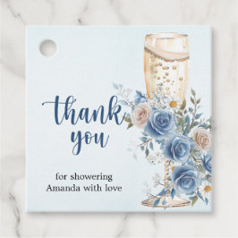 Etwas Blue Brautparty Vielen Dank Geschenkanhänger