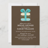 Etwas Blue French Macarons Einladung (Vorderseite)