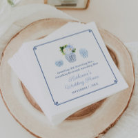 Etwas Blue Ginger Jar Wedding Brautparty