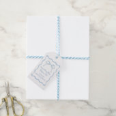 Etwas Blue Junggeselinnen-Abschied Gefallen Geschenkanhänger (Mit Garn)