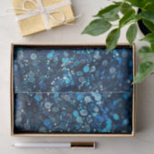 Etwas Blue Sequin Look Seidenpapier (Geschenk)