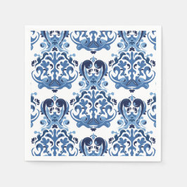 Etwas Blue Spring Brautparty Serviette