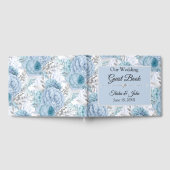 Etwas Blue Wedding Collection Gästebuch (Voll)