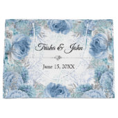 Etwas Blue Wedding Collection Große Geschenktüte (Vorderseite)