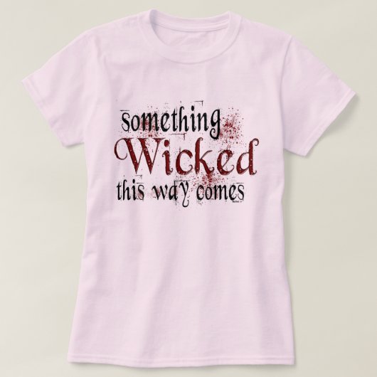 Etwas bös T-Shirt (Design vorne)