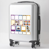 Etwas Brauendes Planer-Sticker Aufkleber (Koffer)