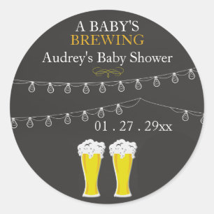 Etwas braut Aufkleber