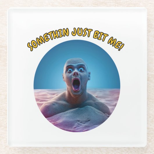 Etwas, das mich nur bittet! glasuntersetzer (Vorderseite)