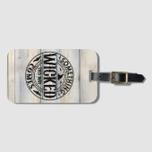 Etwas, das so verdreht ist gepäckanhänger (Vorderseite (Horizontal))