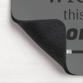 Etwas, das so verdreht ist mousepad (Ecke)