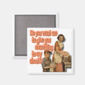 Etwas, das über Magnet weint (Vorderseite/Rückseite)