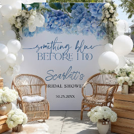 Etwas Elegantes Blue Hydrangea Brautparty Wandteppich