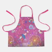 etwas Farbe 2 pink Schürze (Vorderseite)