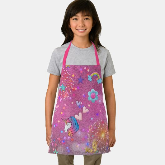 etwas Farbe 2 pink Schürze (Insitu)