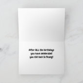 ETWAS FISCHE? SIE SEHEN SO "JUNGE" KARTE AUS (Innenseite)