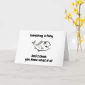 ETWAS FISCHE? SIE SEHEN SO "JUNGE" KARTE AUS (Gelbe Blume)