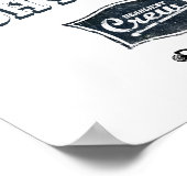 Etwas Fischen hier Poster (Ecke)