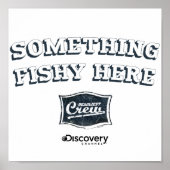 Etwas Fischen hier Poster (Vorne)