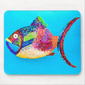 Etwas Fischen Spaß Maus Pad Mousepad (Vorne)
