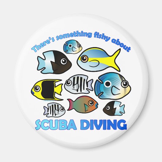 Etwas Fischen über Scuba Magnet (Vorne)