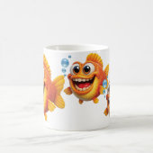 Etwas Fisches Geht Hier Vor Kaffeetasse (Mittel)